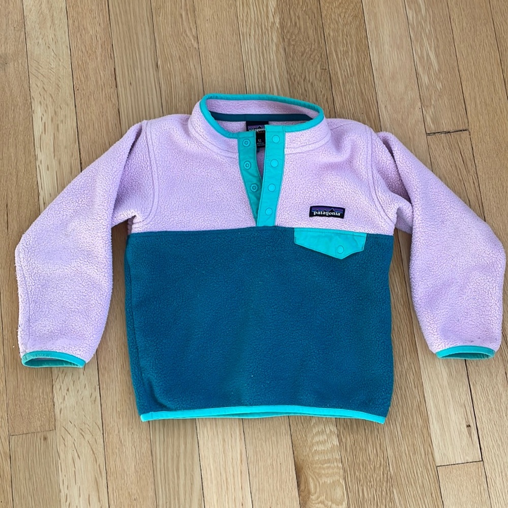 Patagonia Synchilla Snap-T Fleece Pullover Size 4T